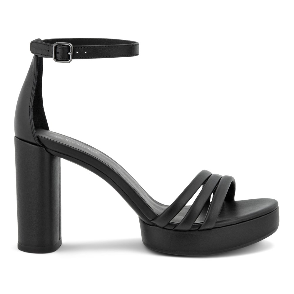 Zapatos De Vestir Mujer - ECCO Elevate Sculpted Sandal 75 - Negros - NHG621594